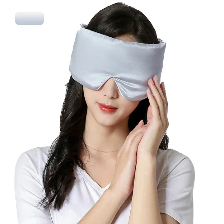 Oak & Coral | Light Blocking Sleep Mask with Adjustable Strap