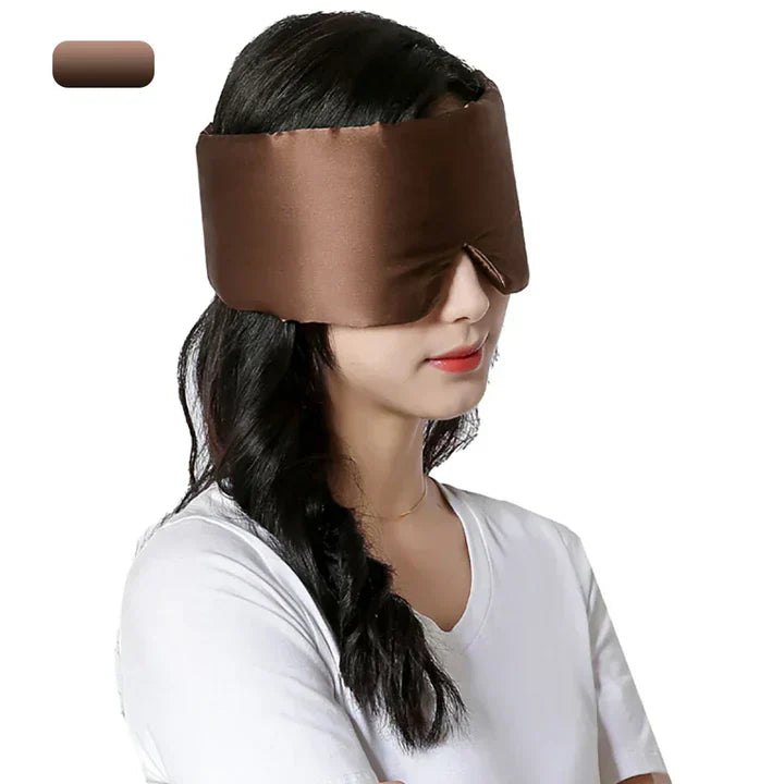 Oak & Coral | Light Blocking Sleep Mask with Adjustable Strap