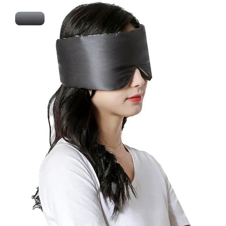 Oak & Coral | Light Blocking Sleep Mask with Adjustable Strap