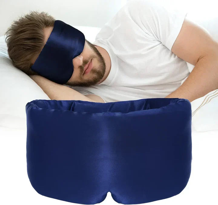 Oak & Coral | Light Blocking Sleep Mask with Adjustable Strap