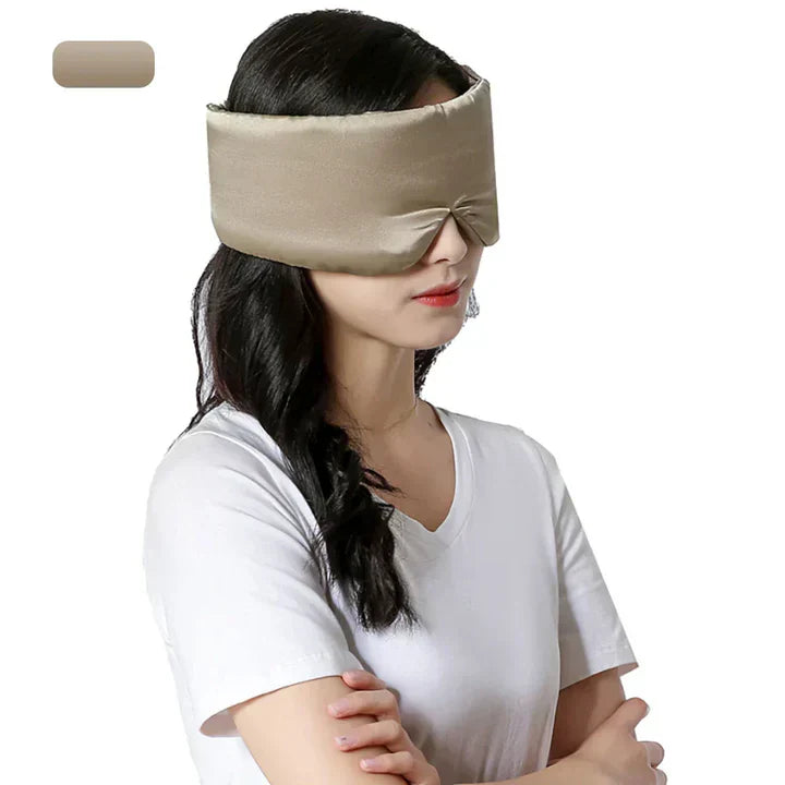 Oak & Coral | Light Blocking Sleep Mask with Adjustable Strap