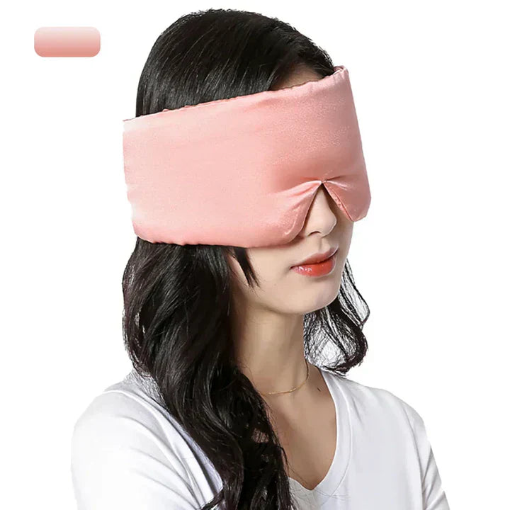 Oak & Coral | Light Blocking Sleep Mask with Adjustable Strap