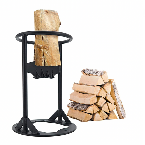 Oak & Coral | Log Splitter - Manual Wood Chopper - Heavy Duty Firewood Tool