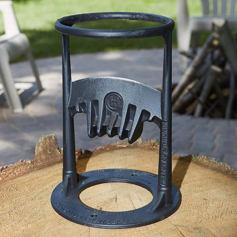 Oak & Coral | Log Splitter - Manual Wood Chopper - Heavy Duty Firewood Tool