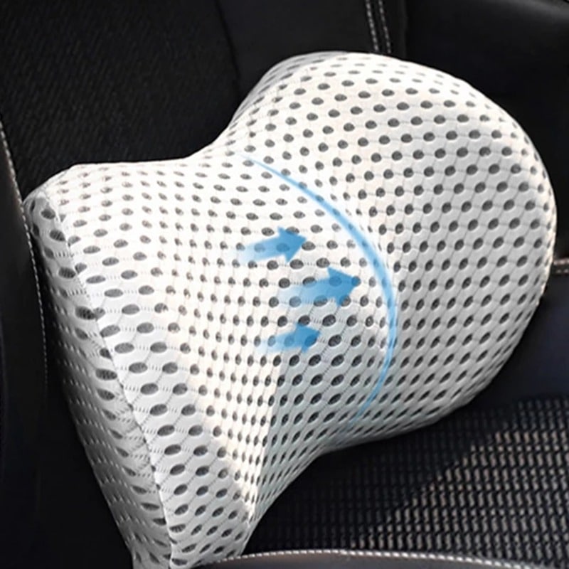 Oak & Coral | Lumbar Support Pillow CoreComfort – Orthopedic Memory Foam Back Cushion for Healthy Posture