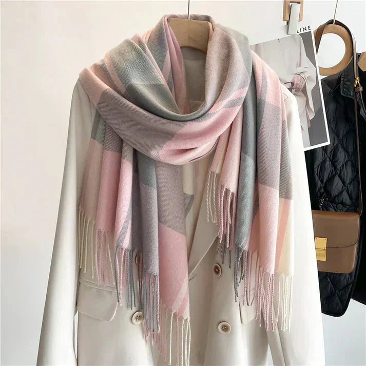 Oak & Coral | Luxurious Cashmere Wool Scarf