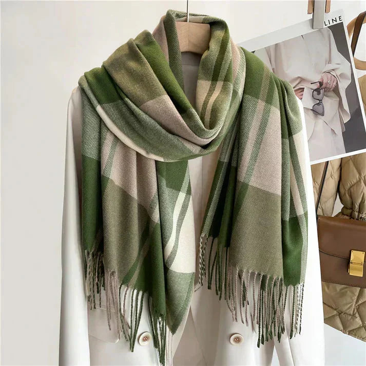 Oak & Coral | Luxurious Cashmere Wool Scarf