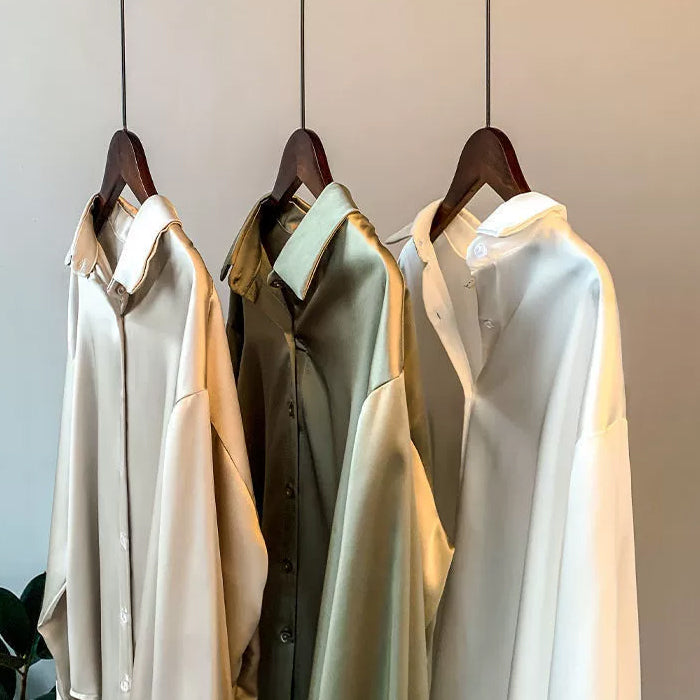 Oak & Coral | Luxury Silk Blouse