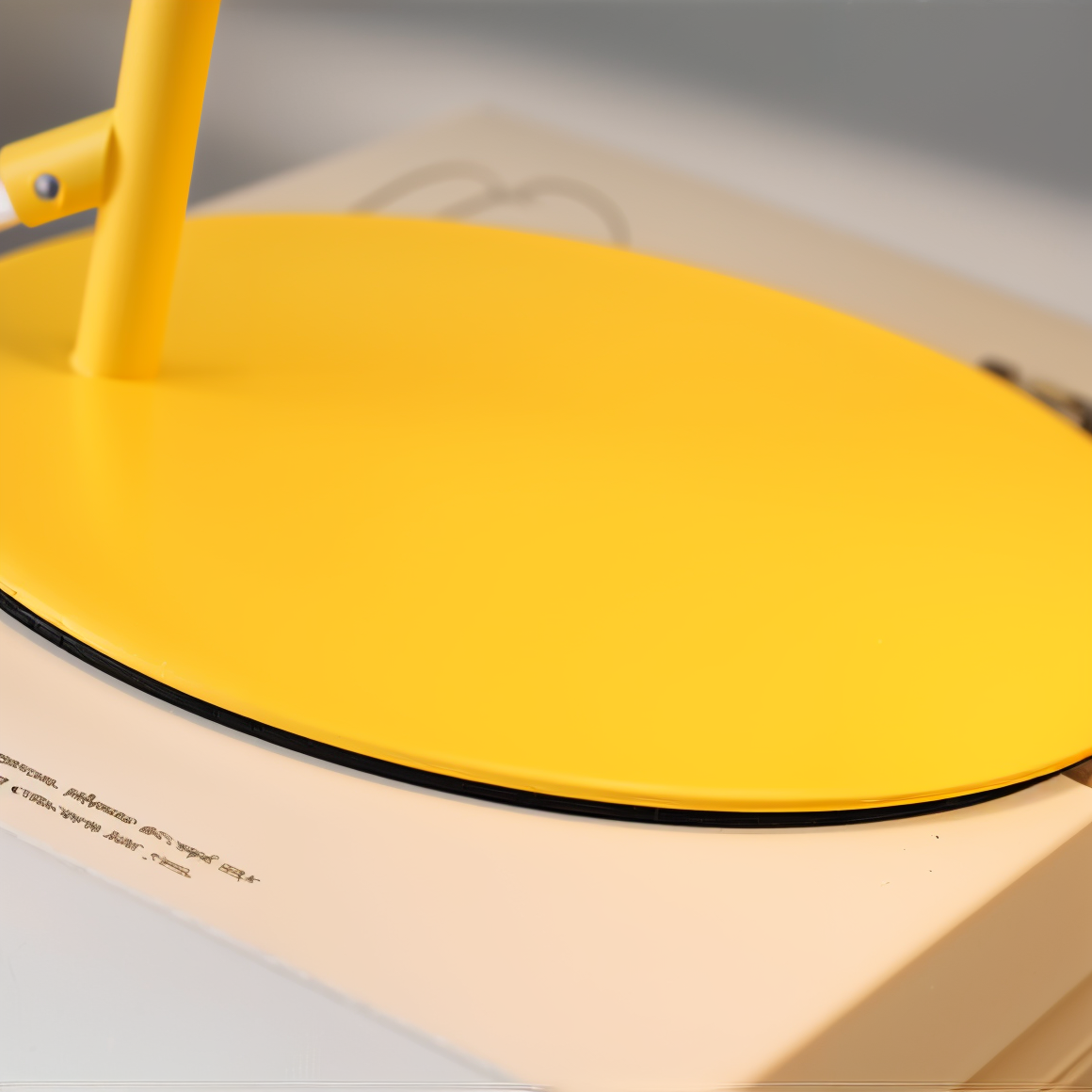 Oak & Coral | Macaron Table Lamp - Nordic Yellow Desk Lamp - Adjustable Lamp