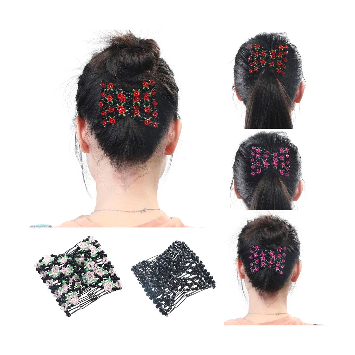 Oak & Coral Magic Hair Clip | 1+1 FREE