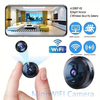 Oak & Coral | HD Mini WiFi Cam for Discreet Surveillance