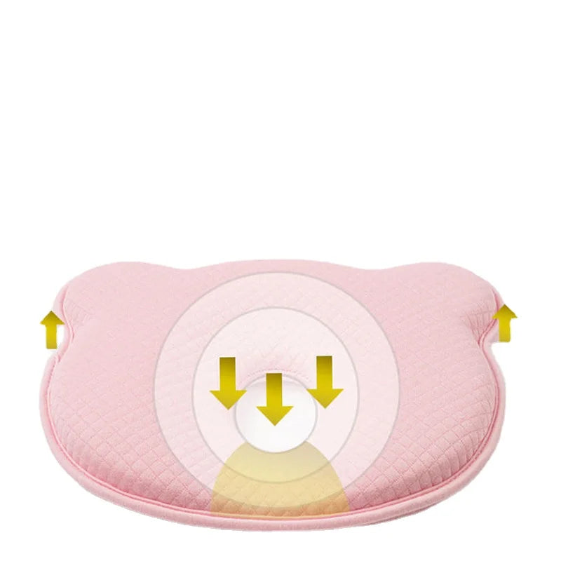 Oak & Coral | Memory Foam Baby Pillow - ErgoNest
