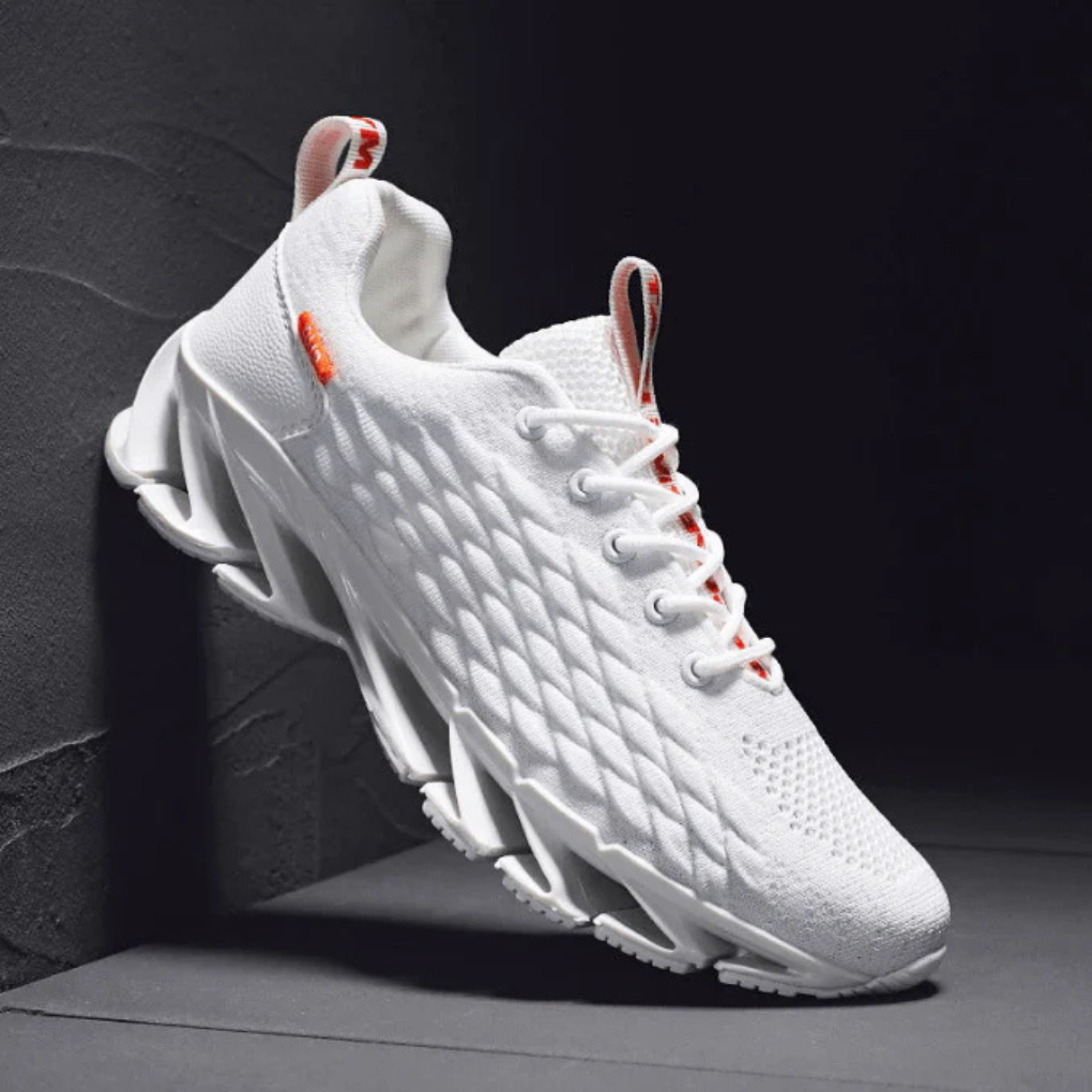 Oak & Coral | Men's Athletic Sneakers with Dynamic Tread