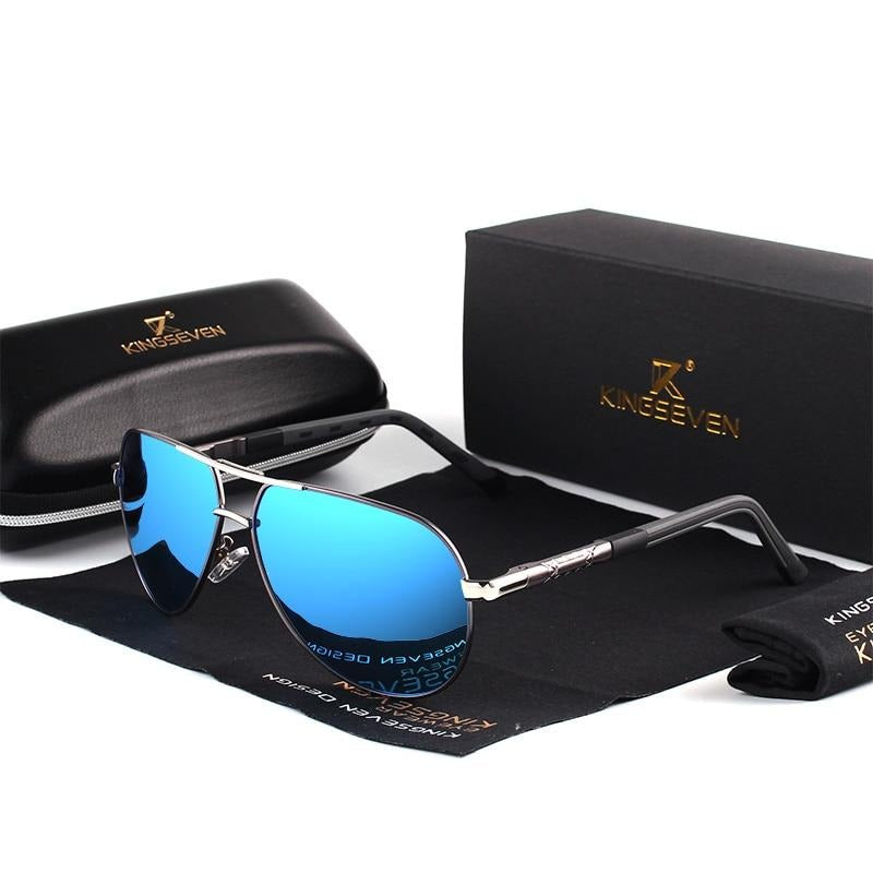 Oak & Coral | Men's Aviator Polarized Sunglasses