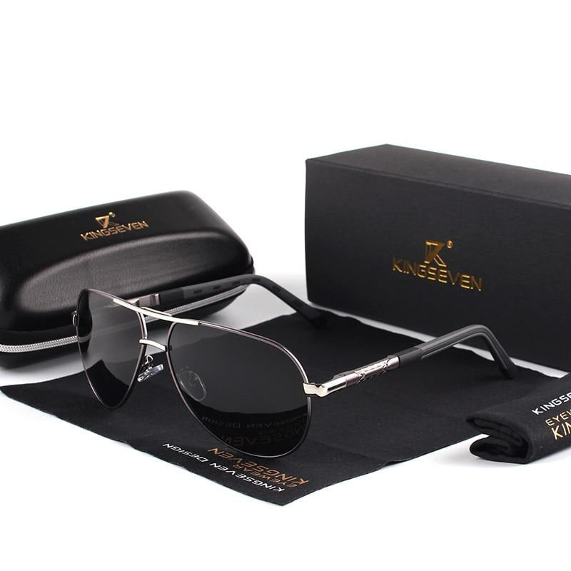 Oak & Coral | Men's Aviator Polarized Sunglasses