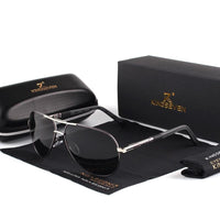 Oak & Coral | Men's Aviator Polarized Sunglasses