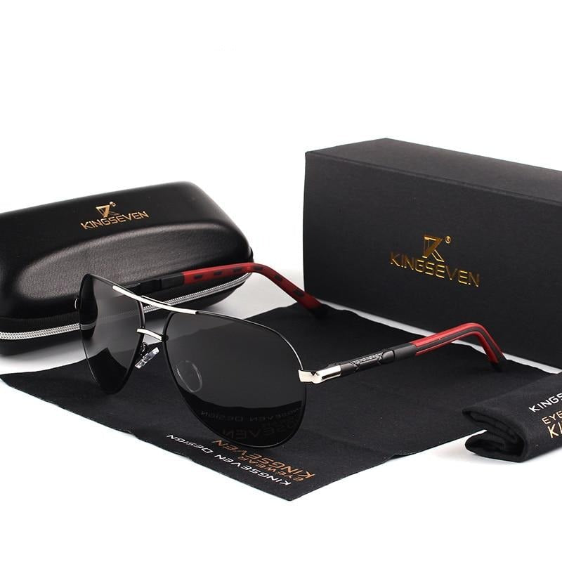 Oak & Coral | Men's Aviator Polarized Sunglasses