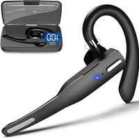 Oak & Coral | Men's Bluetooth 5.1 Ear Hook Headset with Dual Mic