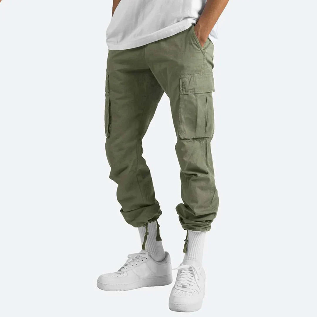 Oak & Coral | Men's Cargo Pants with Multiple Pockets