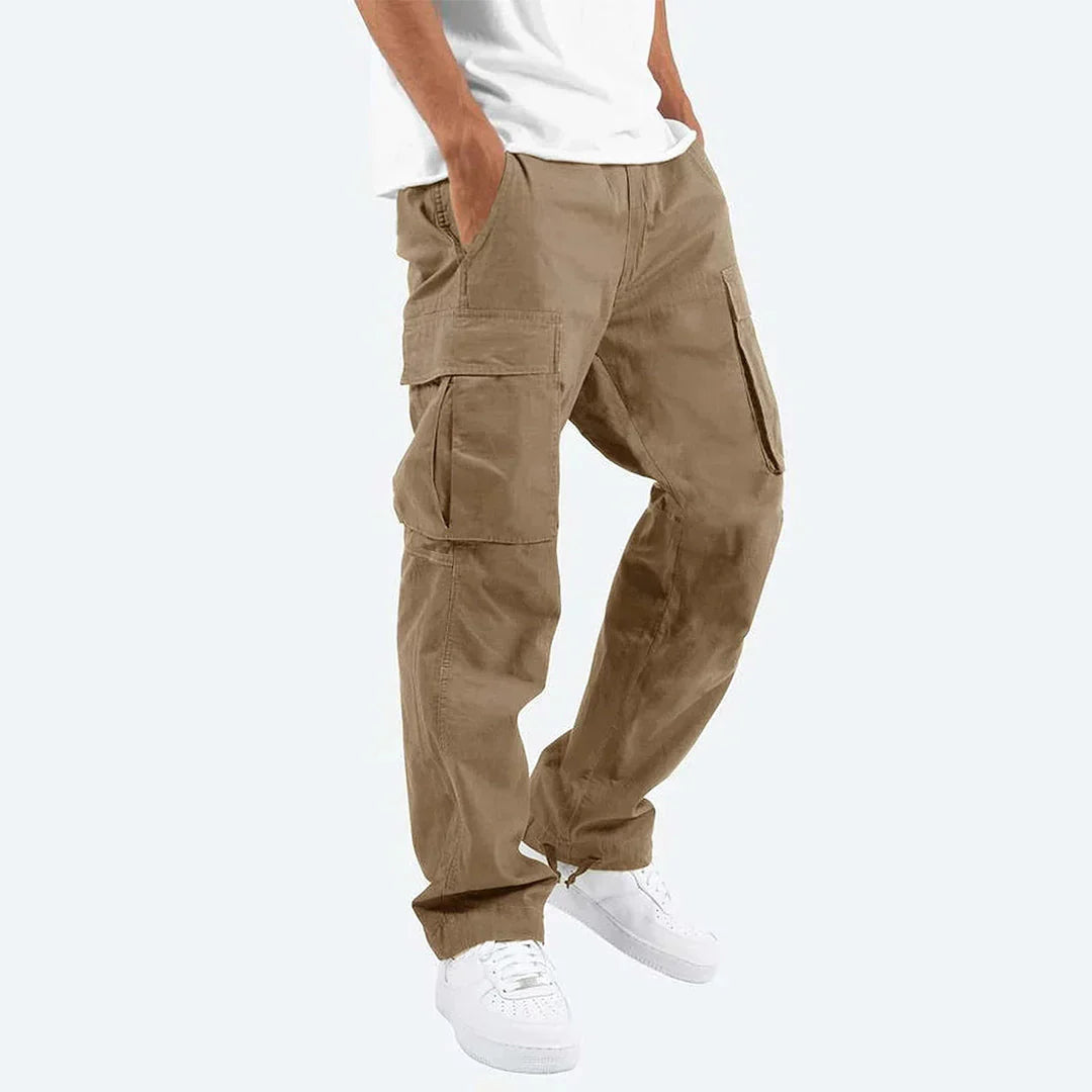 Oak & Coral | Men's Cargo Pants with Multiple Pockets