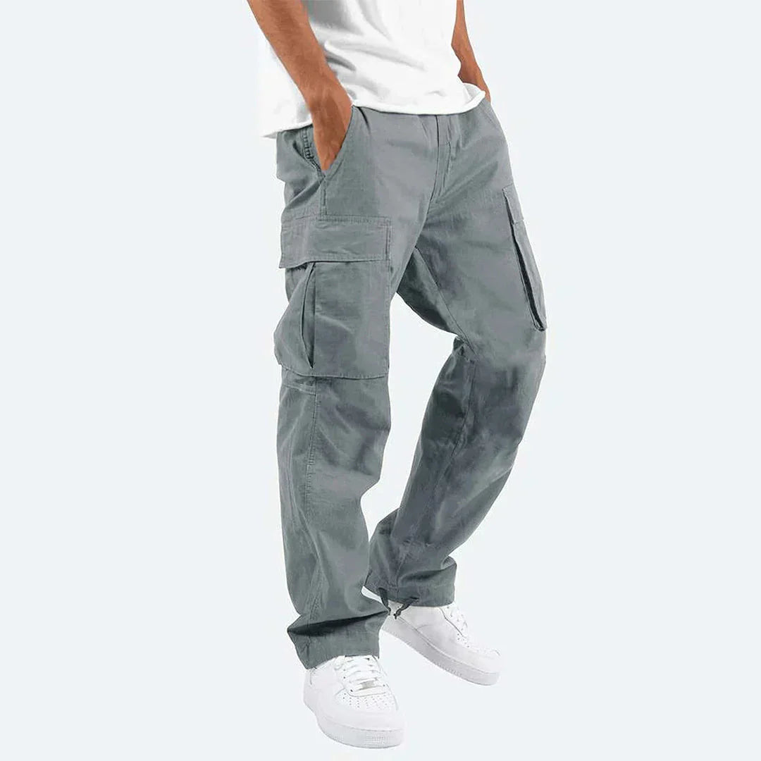 Oak & Coral | Men's Cargo Pants with Multiple Pockets