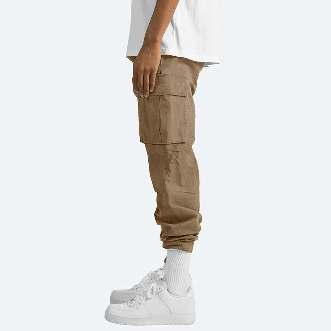 Oak & Coral | Men's Cargo Pants with Multiple Pockets