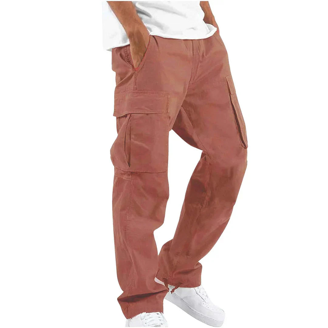 Oak & Coral | Men's Cargo Pants with Multiple Pockets