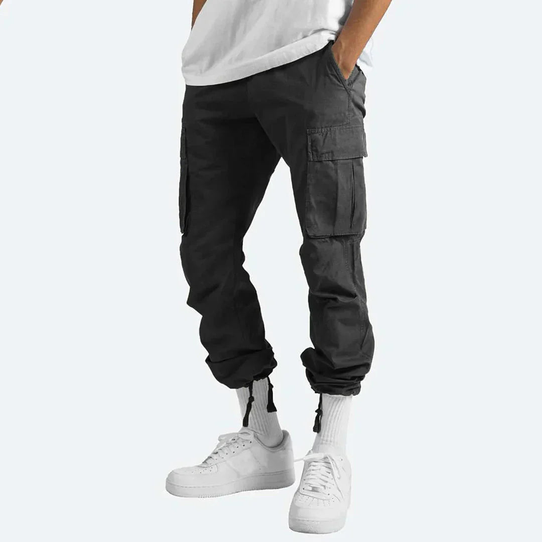 Oak & Coral | Men's Cargo Pants with Multiple Pockets