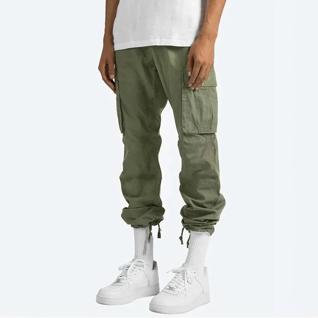 Oak & Coral | Men's Cargo Pants with Multiple Pockets