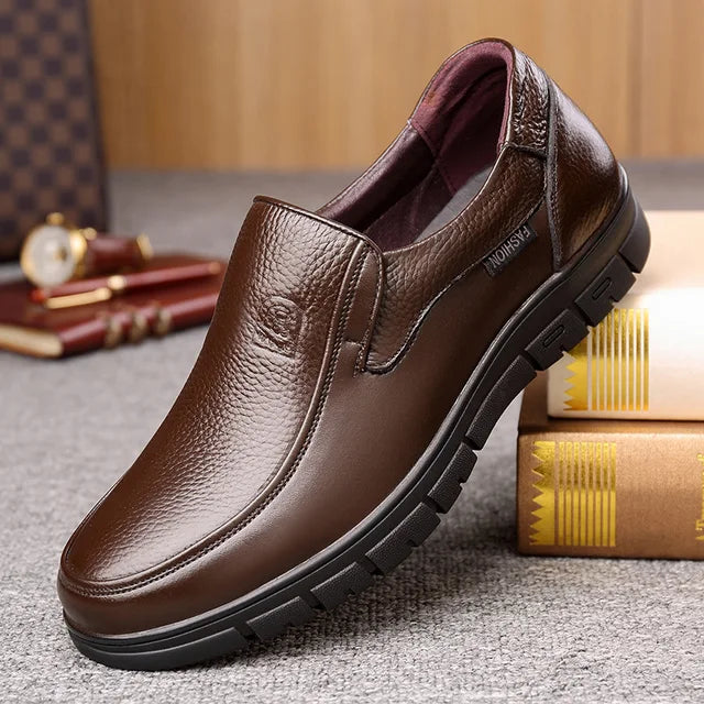 Oak & Coral - Men's Casual Shoes Made of Genuine Leather