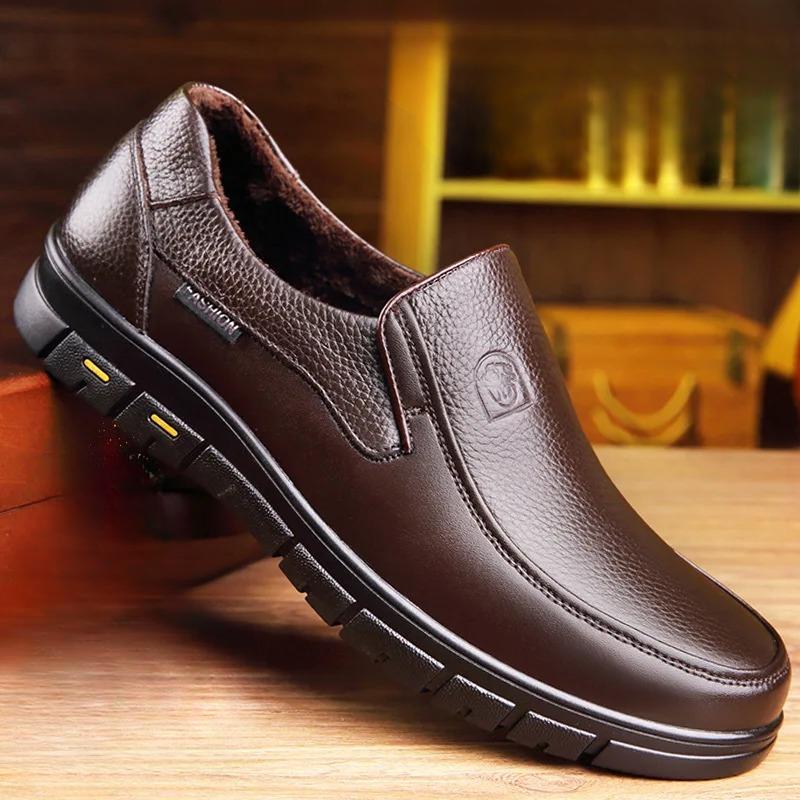 Oak & Coral - Men's Casual Shoes Made of Genuine Leather