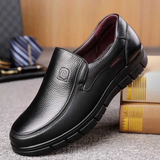 Oak & Coral - Men's Casual Shoes Made of Genuine Leather
