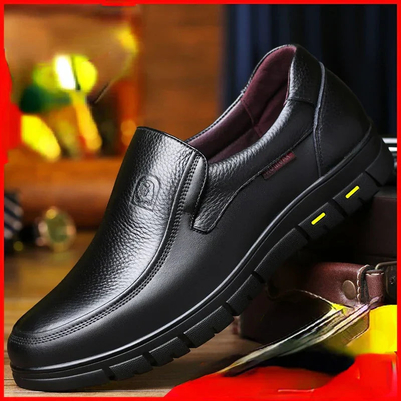 Oak & Coral - Men's Casual Shoes Made of Genuine Leather