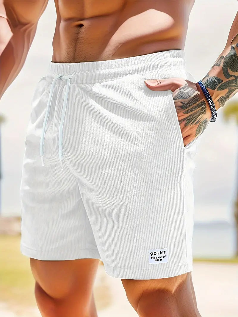 Oak & Coral | Men's Casual Shorts with Drawstring Waist