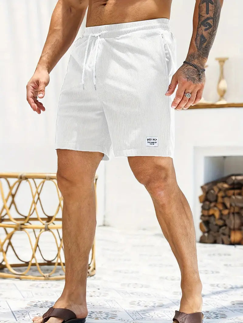 Oak & Coral | Men's Casual Shorts with Drawstring Waist
