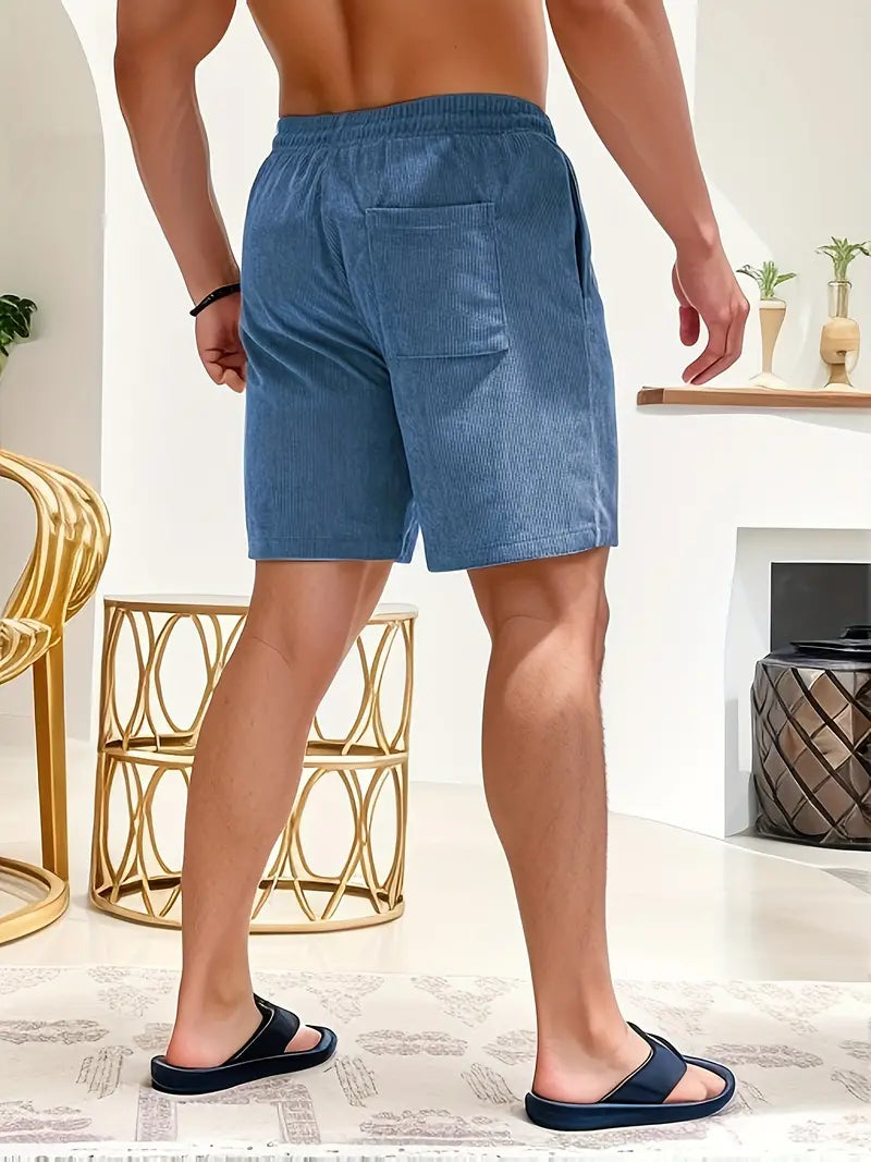Oak & Coral | Men's Casual Shorts with Drawstring Waist