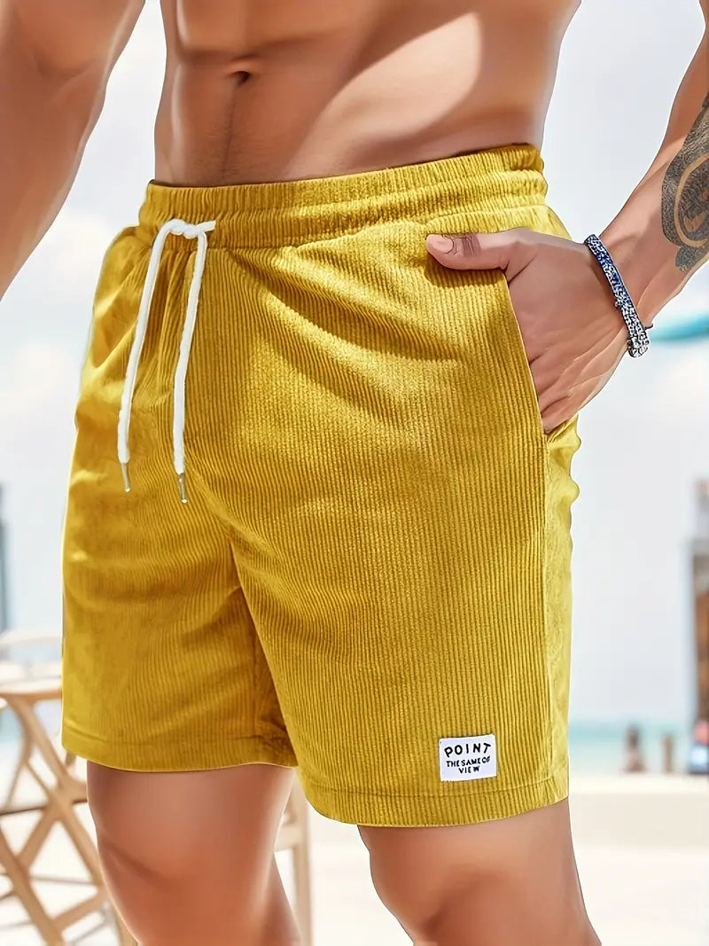 Oak & Coral | Men's Casual Shorts with Drawstring Waist