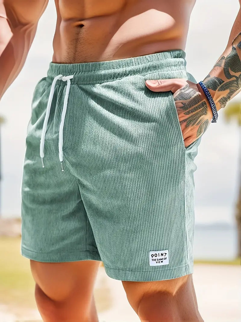 Oak & Coral | Men's Casual Shorts with Drawstring Waist
