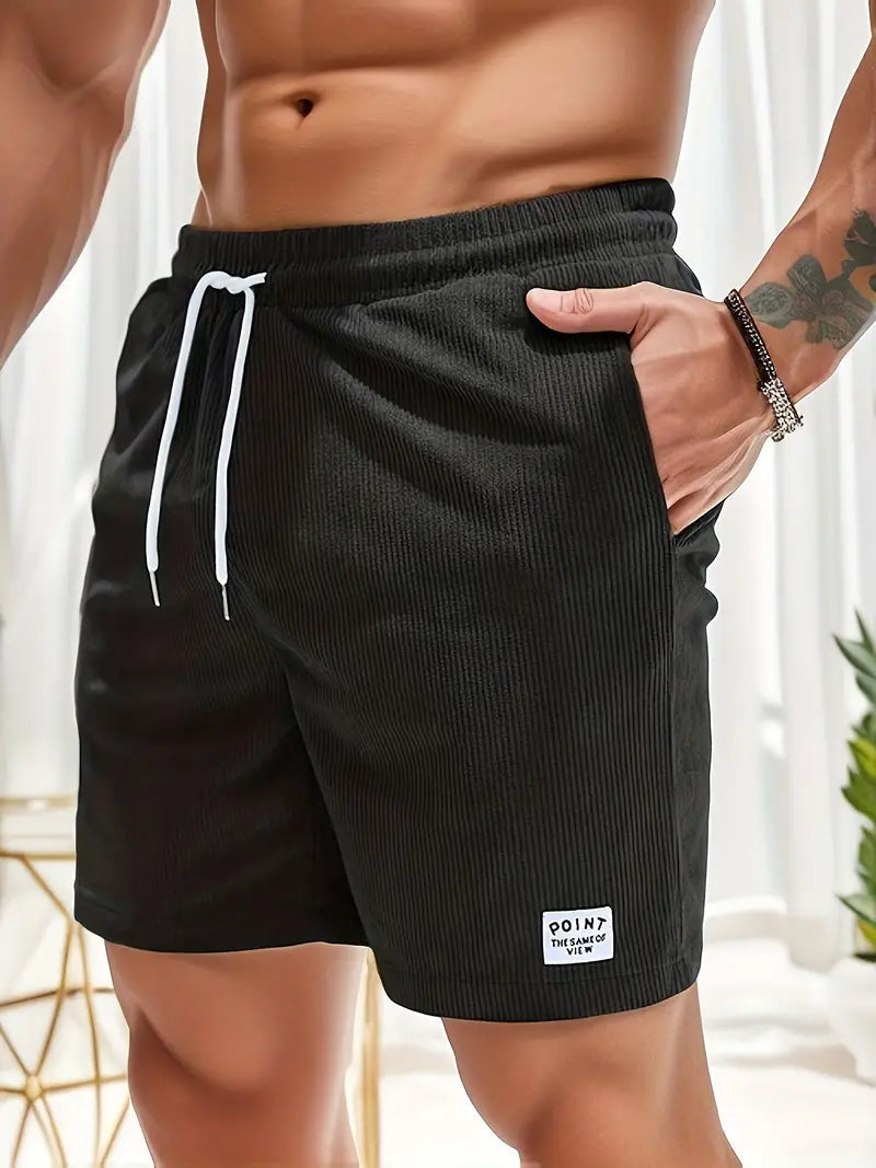 Oak & Coral | Men's Casual Shorts with Drawstring Waist