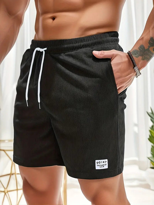 Oak & Coral | Men's Casual Shorts with Drawstring Waist