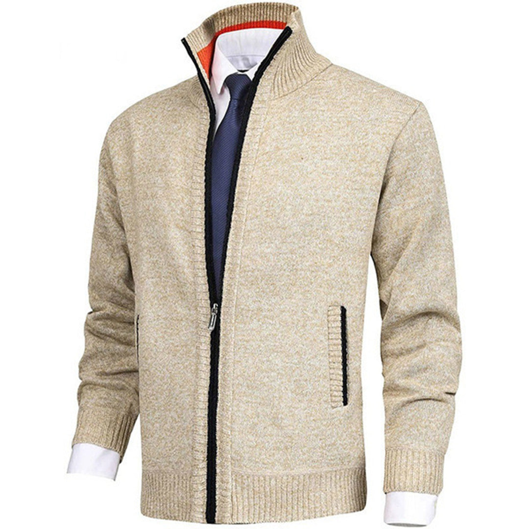 Oak & Coral | Men's Full-Zip Knit Cardigan Jacket
