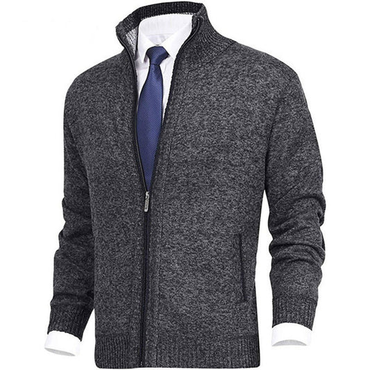 Oak & Coral | Men's Full-Zip Knit Cardigan Jacket
