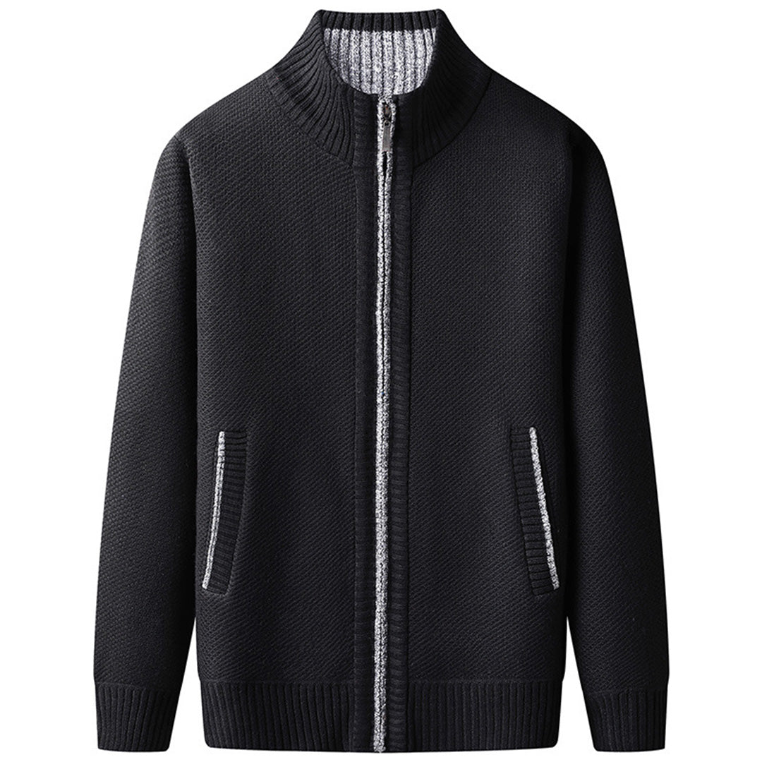 Oak & Coral | Men's Full-Zip Knit Cardigan Jacket