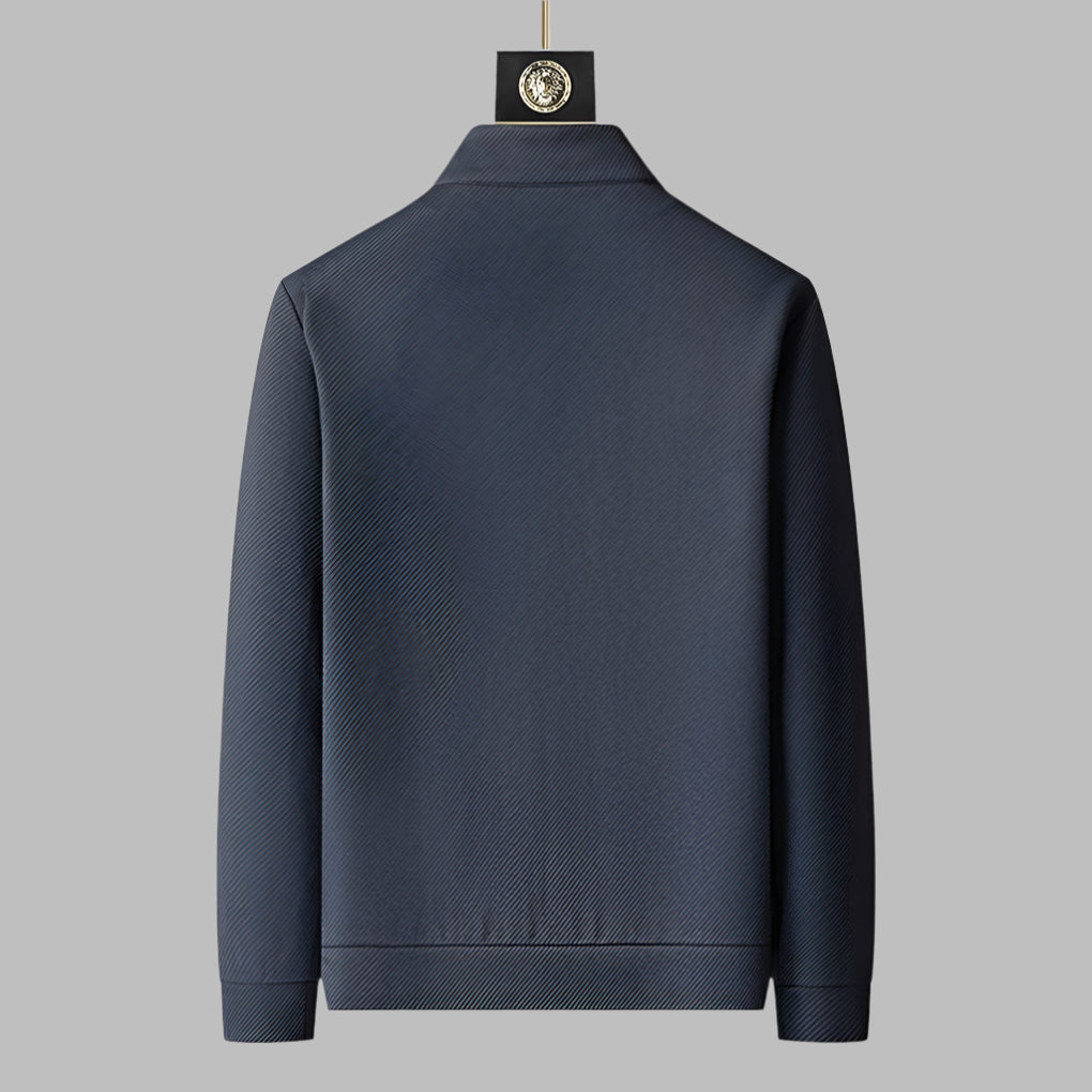 Oak & Coral | Men's Full Zip Tracksuit Set Textured Jacket and Joggers
