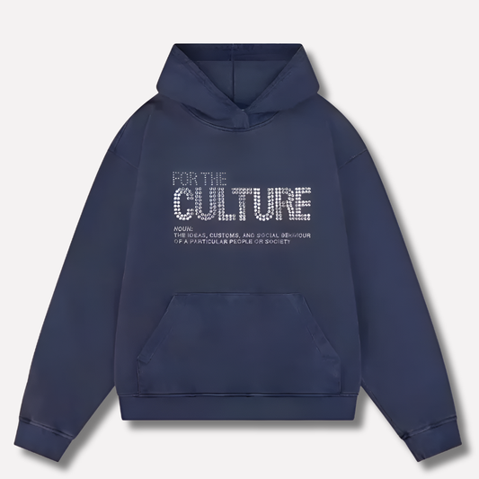 Oak & Coral | Men's Graphic Hoodie "For The Culture" Definition Print