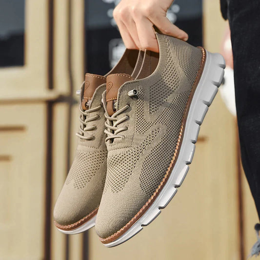 Oak & Coral | Men's Knit Dress Sneakers