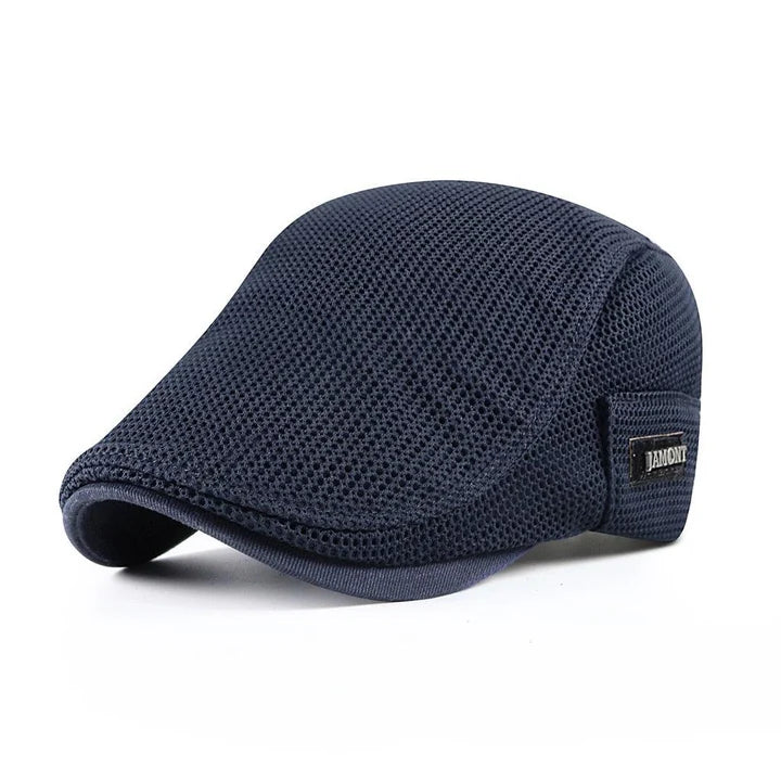 Oak & Coral | Men's Mesh Flat Cap