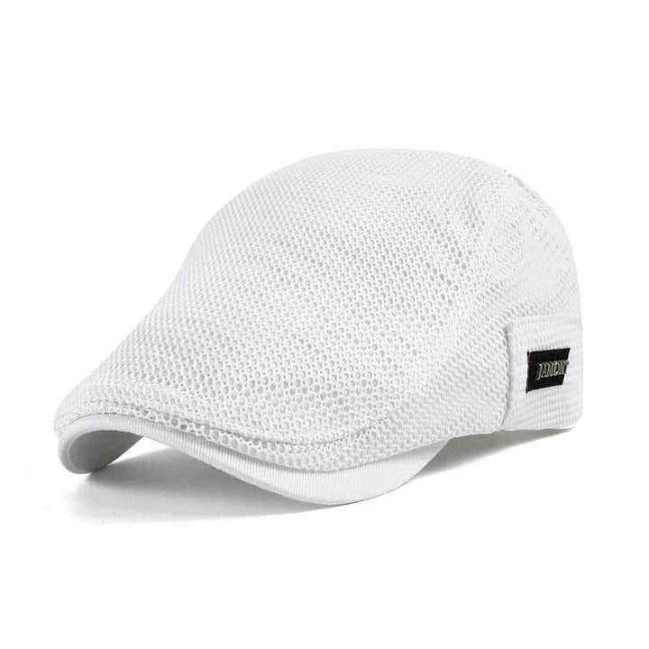 Oak & Coral | Men's Mesh Flat Cap