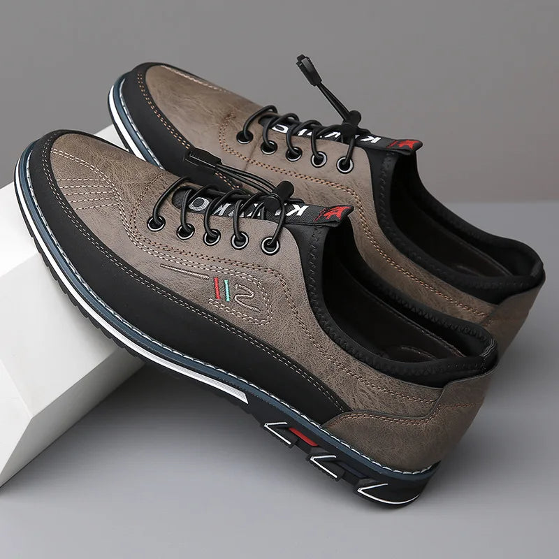 Oak & Coral | Men's Oxford Shoes - Lace-Up Casual