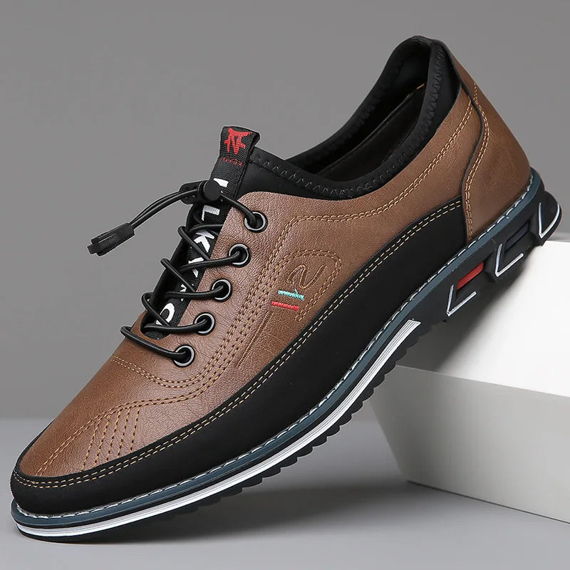 Oak & Coral | Men's Oxford Shoes - Lace-Up Casual